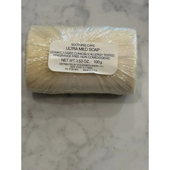 NEW Vintage Elizabeth Arden Soothing Care Ultra Mild Soap 3.53oz Rare - Picture 2 of 2